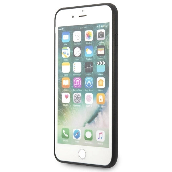 Karl Lagerfeld Saffiano Karl&amp;Choupette Head case for iPhone 7 Plus / iPhone 8 Plus - black_4