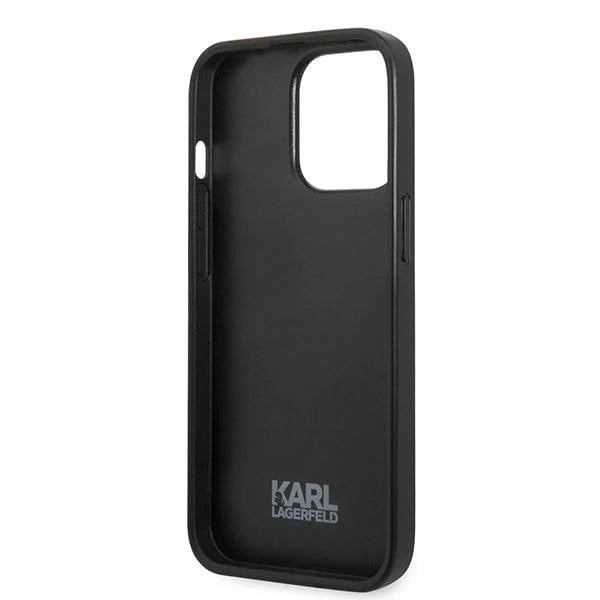 Karl Lagerfeld Flower Ikonik Karl case for iPhone 13 Pro / iPhone 13 - gray_6