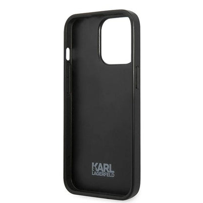 Karl Lagerfeld Flower Ikonik Karl case for iPhone 13 Pro / iPhone 13 - gray_6