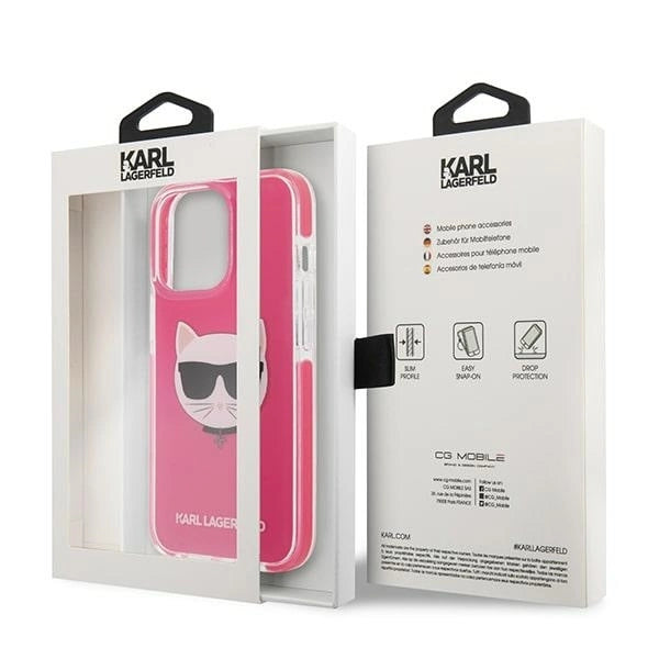 Etui Karl Lagerfeld Choupette Head na iPhone 13 Pro Max - fuksjowe_7