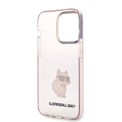 Karl Lagerfeld KLHCP14LHNCHTCP iPhone 14 Pro 6.1&quot; pink/pink hardcase Ikonik Choupette_6
