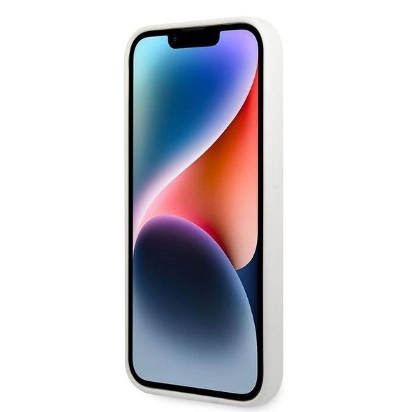 Karl Lagerfeld KLHCP14LSNCHBCH iPhone 14 Pro 6.1" hardcase white/white Silicone Choupette_4