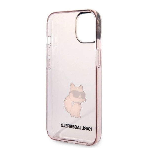Karl Lagerfeld KLHCP14MHNCHTCP iPhone 14 Plus 6.7" pink/pink hardcase Ikonik Choupette_6