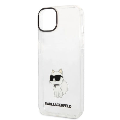 Karl Lagerfeld Ikonik Choupette case for iPhone 14 Plus - transparent_5
