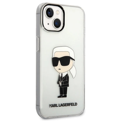 Karl Lagerfeld Ikonik Karl case for iPhone 14 Plus - transparent_3