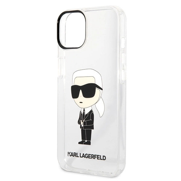 Karl Lagerfeld Ikonik Karl case for iPhone 14 Plus - transparent_5