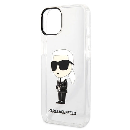 Karl Lagerfeld Ikonik Karl case for iPhone 14 Plus - transparent_5