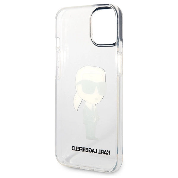 Karl Lagerfeld Ikonik Karl case for iPhone 14 Plus - transparent_6