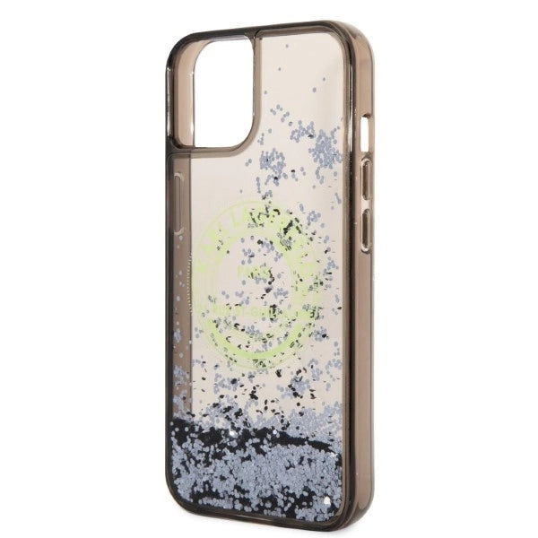 Karl Lagerfeld Liquid Glitter RSG case for iPhone 14 - black_5