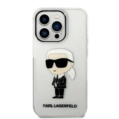 Karl Lagerfeld Ikonik Karl case for iPhone 14 Pro Max - transparent_2