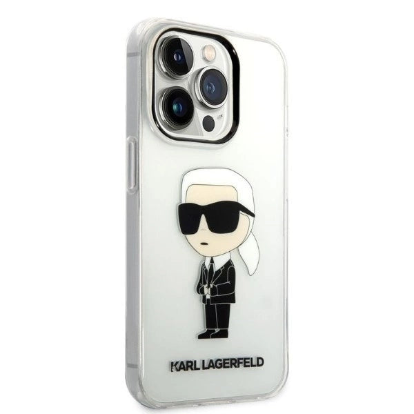 Karl Lagerfeld Ikonik Karl case for iPhone 14 Pro Max - transparent_3