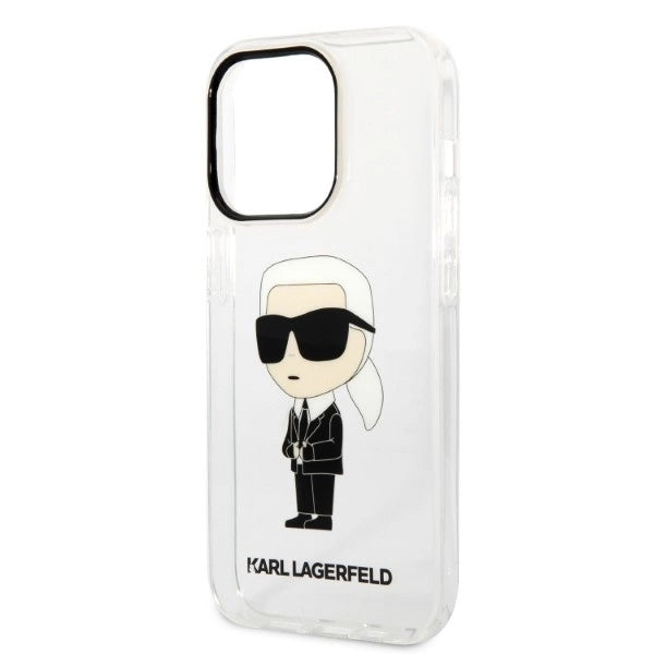 Karl Lagerfeld Ikonik Karl case for iPhone 14 Pro Max - transparent_5