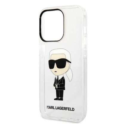 Karl Lagerfeld Ikonik Karl case for iPhone 14 Pro Max - transparent_5