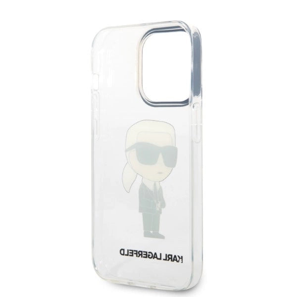 Karl Lagerfeld Ikonik Karl case for iPhone 14 Pro Max - transparent_6