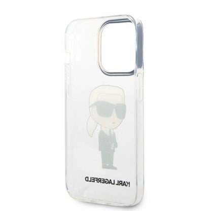 Karl Lagerfeld Ikonik Karl case for iPhone 14 Pro Max - transparent_6