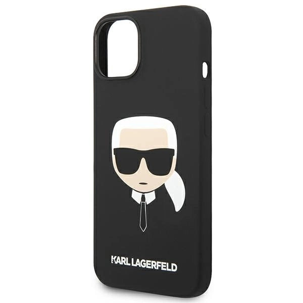 Karl Lagerfeld Silicone Karl's Head MagSafe case for iPhone 14 Plus - black_5