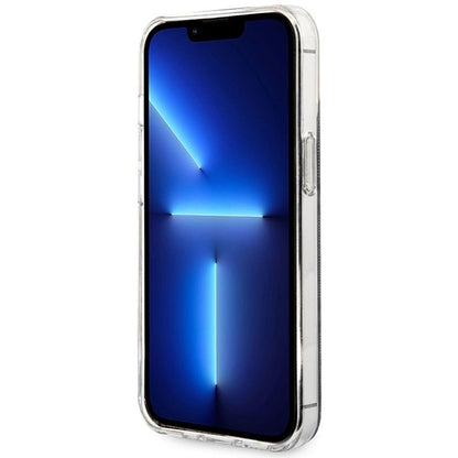 Set Guess GUBPP13LH4EACSW Case+ Charger iPhone 13 Pro brown/brown hard case 4G Print MagSafe_4