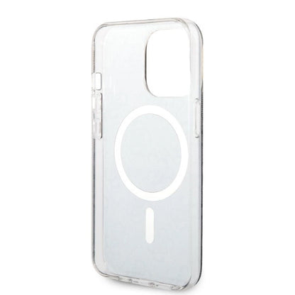 Set Guess GUBPP13XH4EACSK Case+ Charger iPhone 13 Pro Max black/black hard case 4G Print MagSafe_6