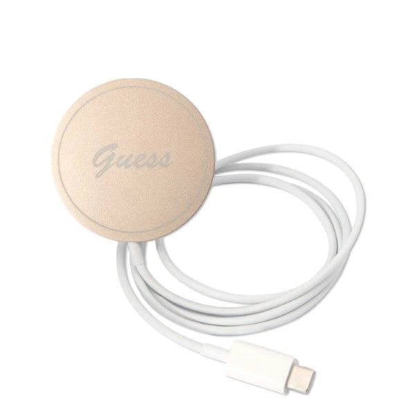 Guess 4G Print MagSafe Case + Charger Set for iPhone 14 Pro Max 6.7&quot; - Pink_7