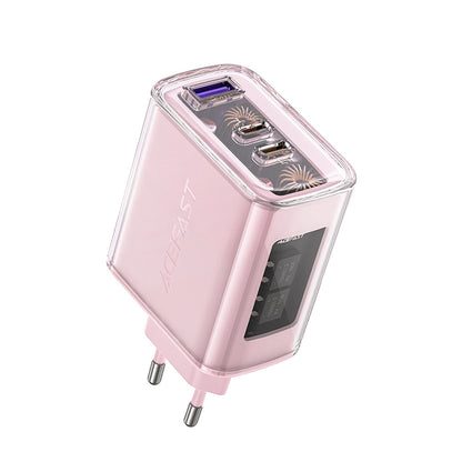 Acefast charger GaN 65W 3 ports (1xUSB, 2xUSB C) gray (A45)_9