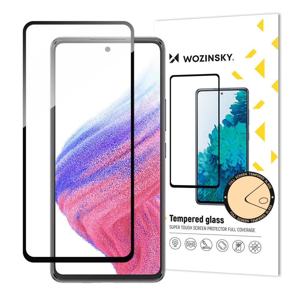 Wozinsky Full Glue Tempered Glass Samsung Galaxy A54 5G 9H Full Screen Tempered Glass with Black Frame_0
