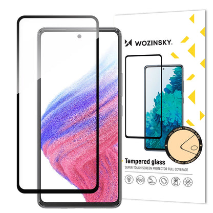 Wozinsky Full Glue Tempered Glass Samsung Galaxy A54 5G 9H Full Screen Tempered Glass with Black Frame_0