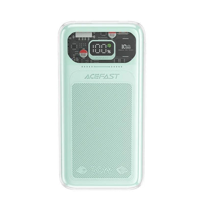 Acefast powerbank 10000mAh Sparkling Series fast charging 30W green (M1)_0