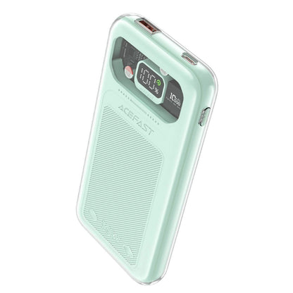 Acefast powerbank 10000mAh Sparkling Series fast charging 30W green (M1)_1