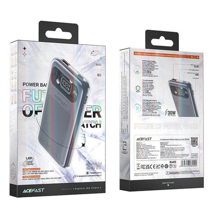 Acefast powerbank 10000mAh Sparkling Series fast charging 30W gray (M1)_3