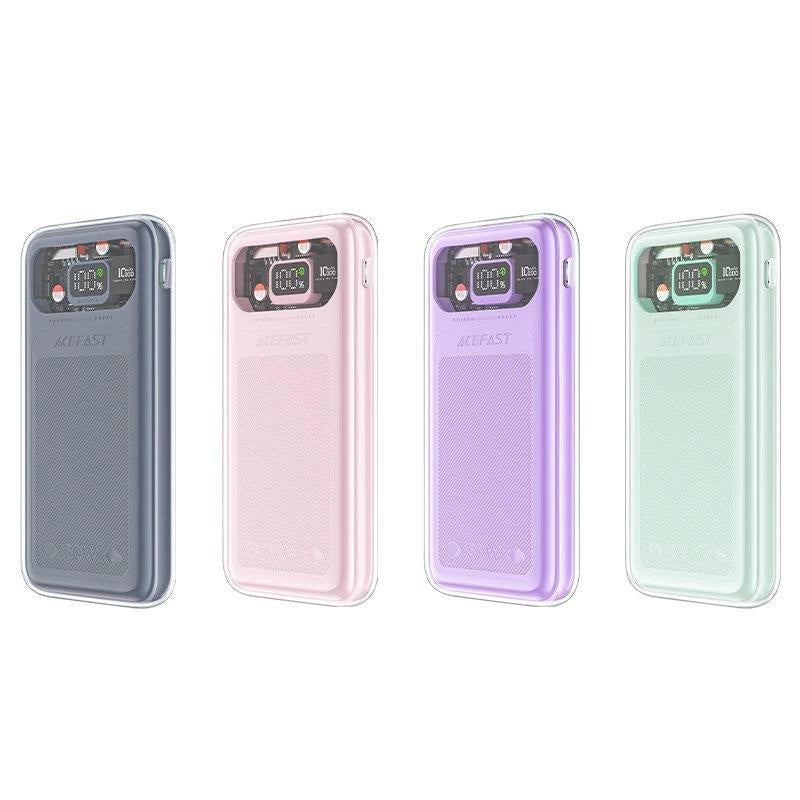 Acefast powerbank 10000mAh Sparkling Series fast charging 30W gray (M1)_2
