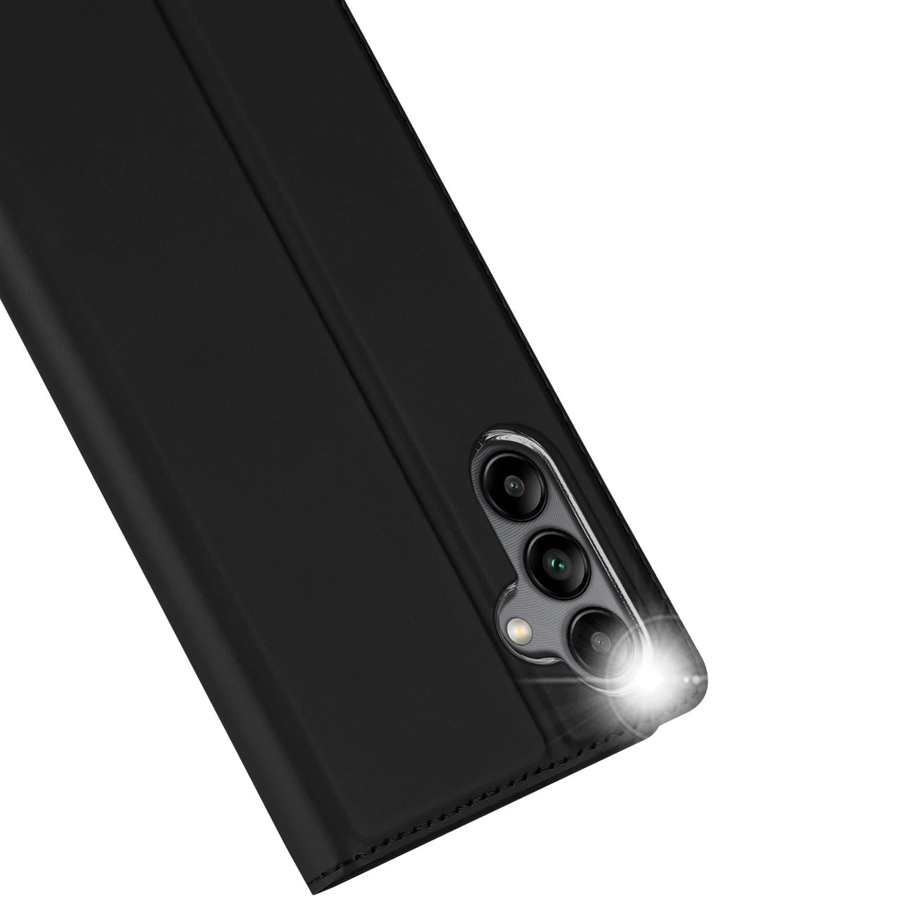 Dux Ducis Skin Pro Case for Samsung Galaxy A34 5G Flip Cover Card Wallet Stand Black_2