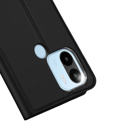 Dux Ducis Skin Pro Case for Xiaomi Redmi A1+ Flip Card Wallet Stand Black_2