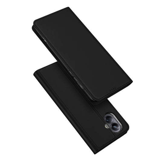 Dux Ducis Skin Pro case for Realme 10 Pro+ flip cover card wallet stand black_0