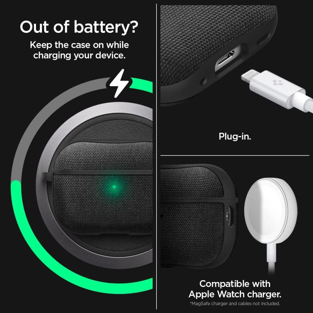 Spigen Urban Fit Case for Apple AirPods Pro 1 / 2 - Black_12