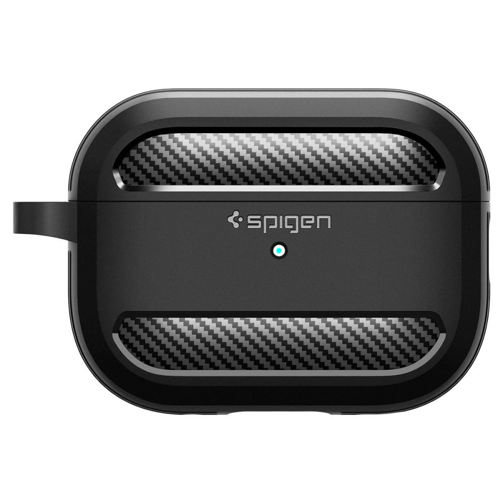 Spigen Rugged Armor Case for Apple AirPods Pro 1 / 2 - Matte Black_1