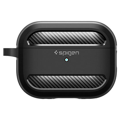 Spigen Rugged Armor Case for Apple AirPods Pro 1 / 2 - Matte Black_1
