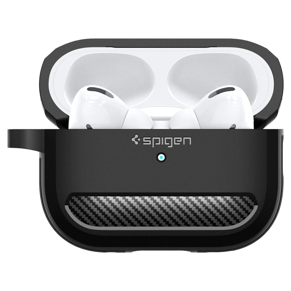 Spigen Rugged Armor Case for Apple AirPods Pro 1 / 2 - Matte Black_3