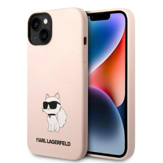 Karl Lagerfeld KLHCP14MSNCHBCP iPhone 14 Plus 6.7" hardcase pink/pink Silicone Choupette_0