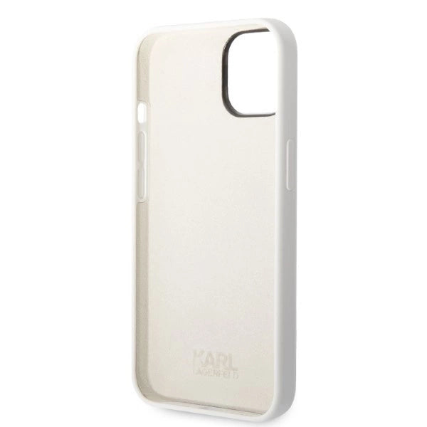 Karl Lagerfeld KLHCP14MSNIKBCH iPhone 14 Plus 6.7" hardcase white/white Silicone Ikonik_6