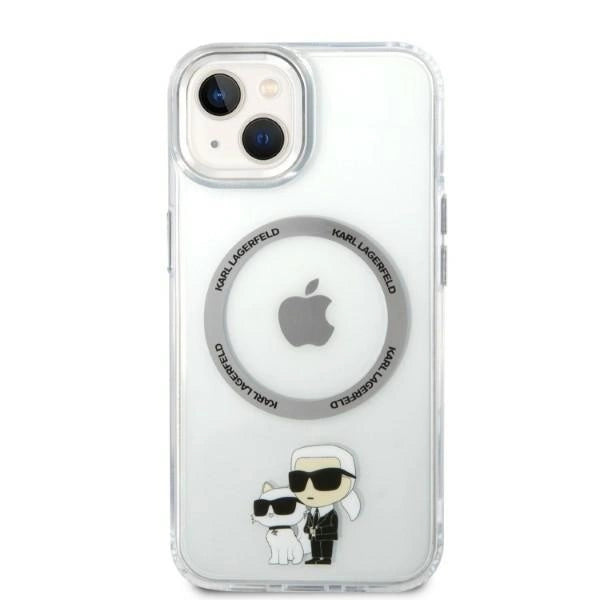 Karl Lagerfeld KLHMP14MHNKCIT iPhone 14 Plus 6.7" hardcase transparent Iconic Karl&amp;Choupette Magsafe_2