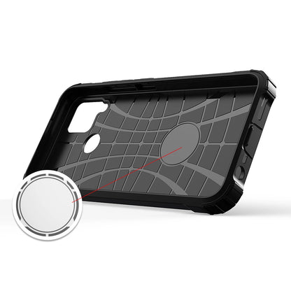 Hybrid Armor case for Realme 10 5G / Realme 9i 5G armored hybrid case black_1