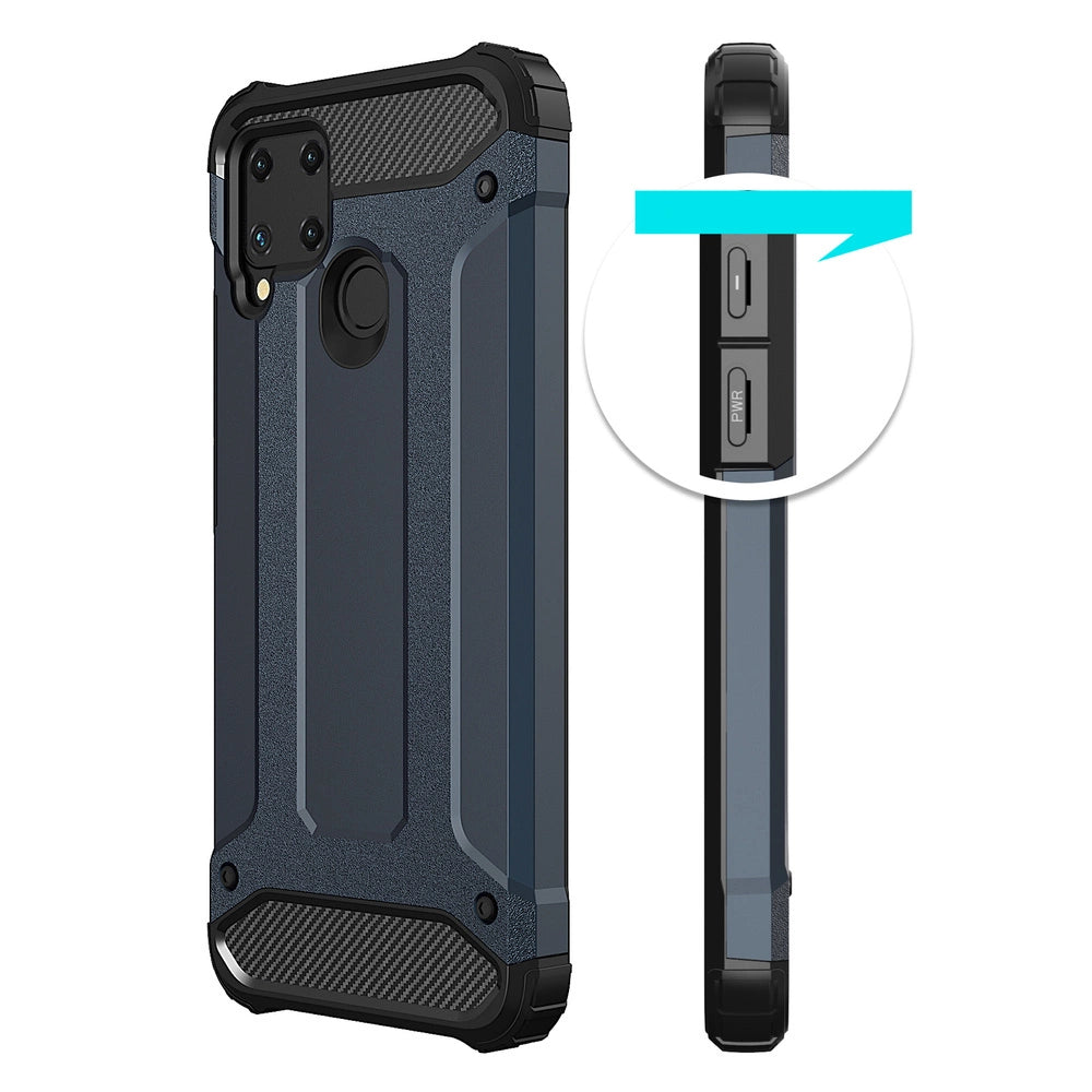 Hybrid Armor case for Realme 10 5G / Realme 9i 5G armored hybrid case black_5