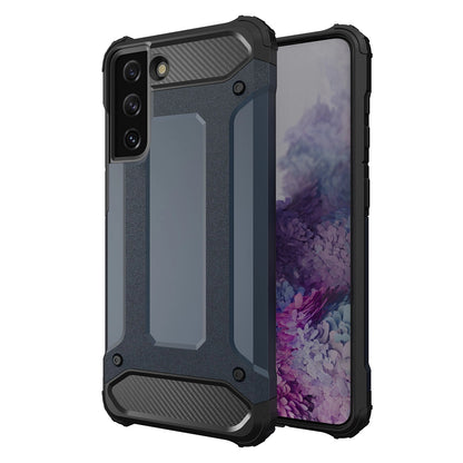 Hybrid Armor case for Samsung Galaxy S23 Ultra armored hybrid cover blue_0