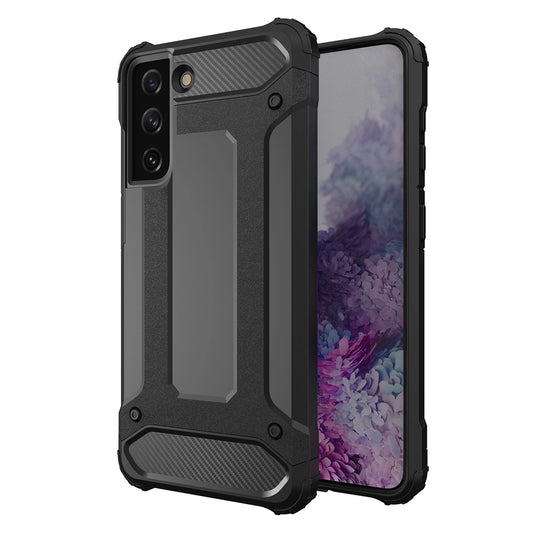 Hybrid Armor case for Samsung Galaxy S23+ armored hybrid case black_0