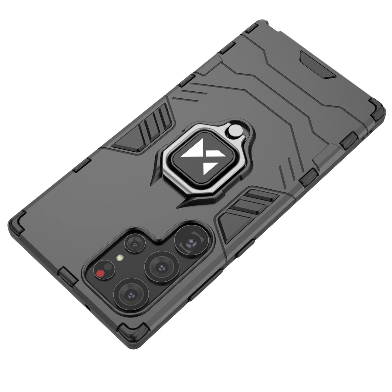 Wozinsky Ring Armor case for Samsung Galaxy S23 Ultra armored cover magnetic holder ring black_14