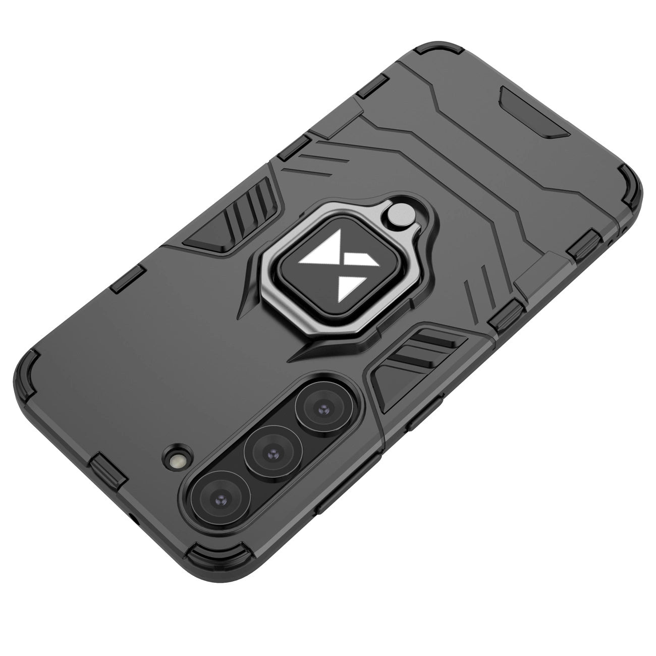 Wozinsky Ring Armor case for Samsung Galaxy S23+ armored cover magnetic holder ring black_14
