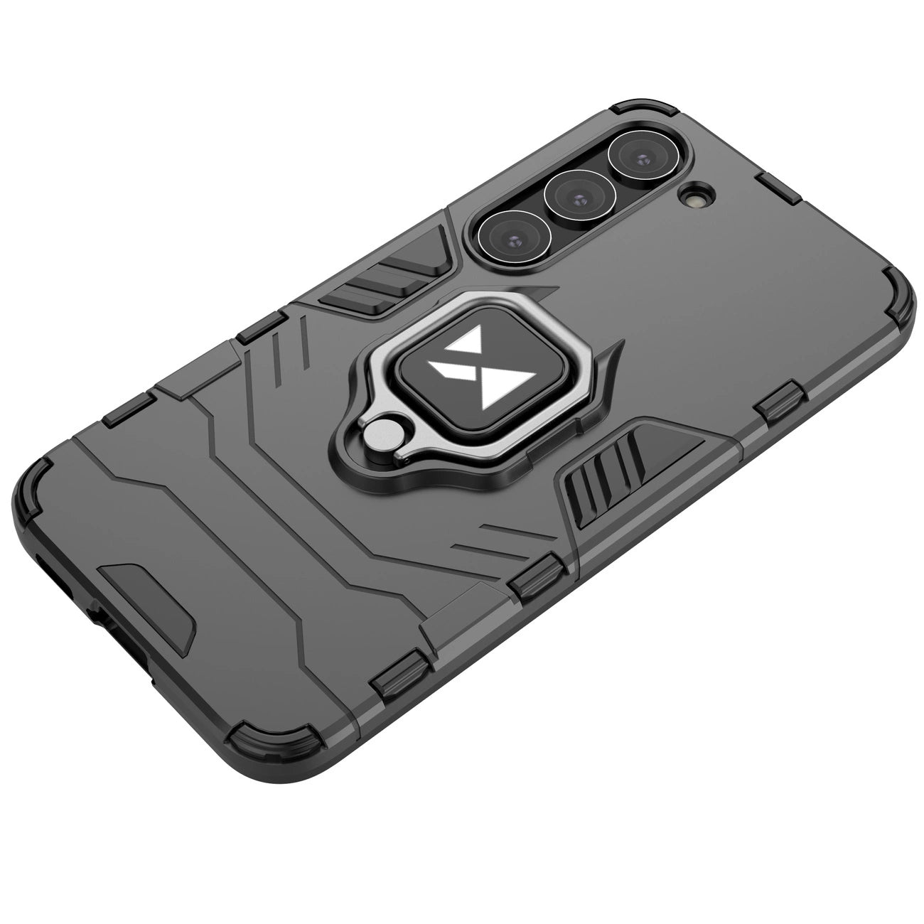 Wozinsky Ring Armor case for Samsung Galaxy S23+ armored cover magnetic holder ring black_15