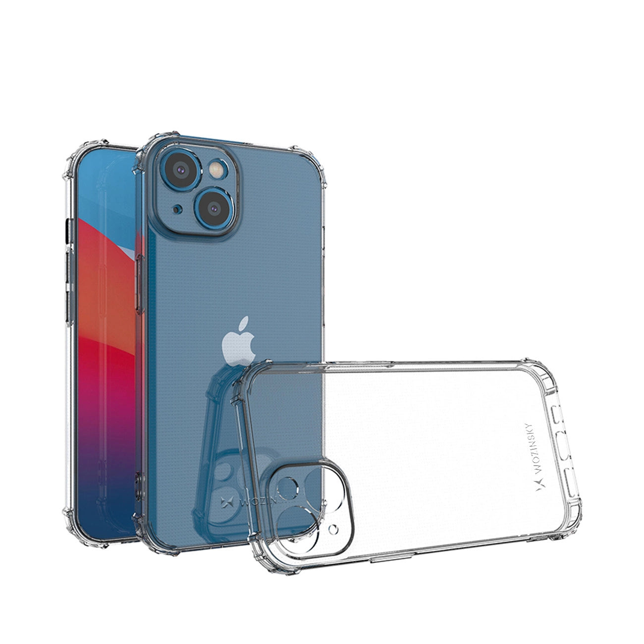 Wozinsky Anti Shock case for iPhone 14 Plus transparent transparent case_3