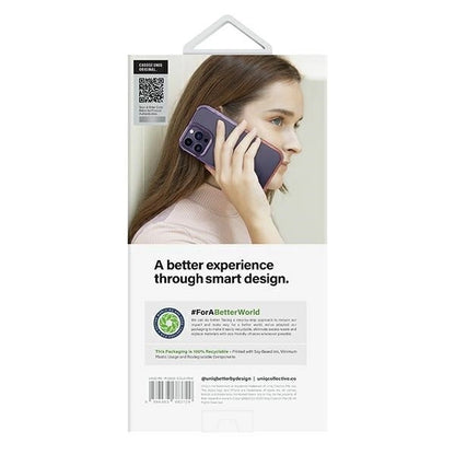 Uniq Combat Duo case for iPhone 14 Pro - lilac and pink_2