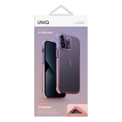Uniq Combat Duo case for iPhone 14 Pro Max - lilac and pink_1